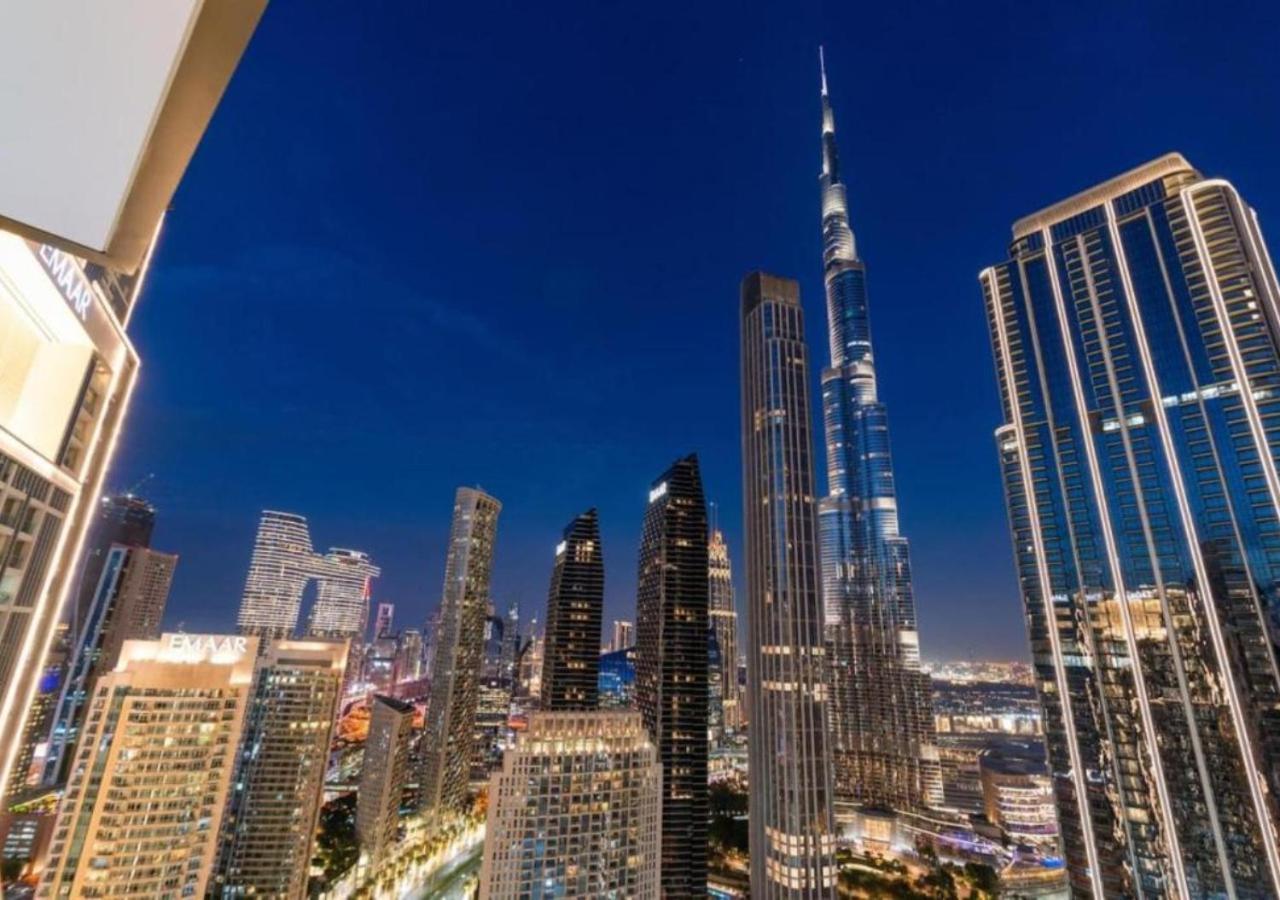 High-Floor 2 Bedroom Premium Apt And Burj Khalifa Views By Vibel Dubai Exterior photo
