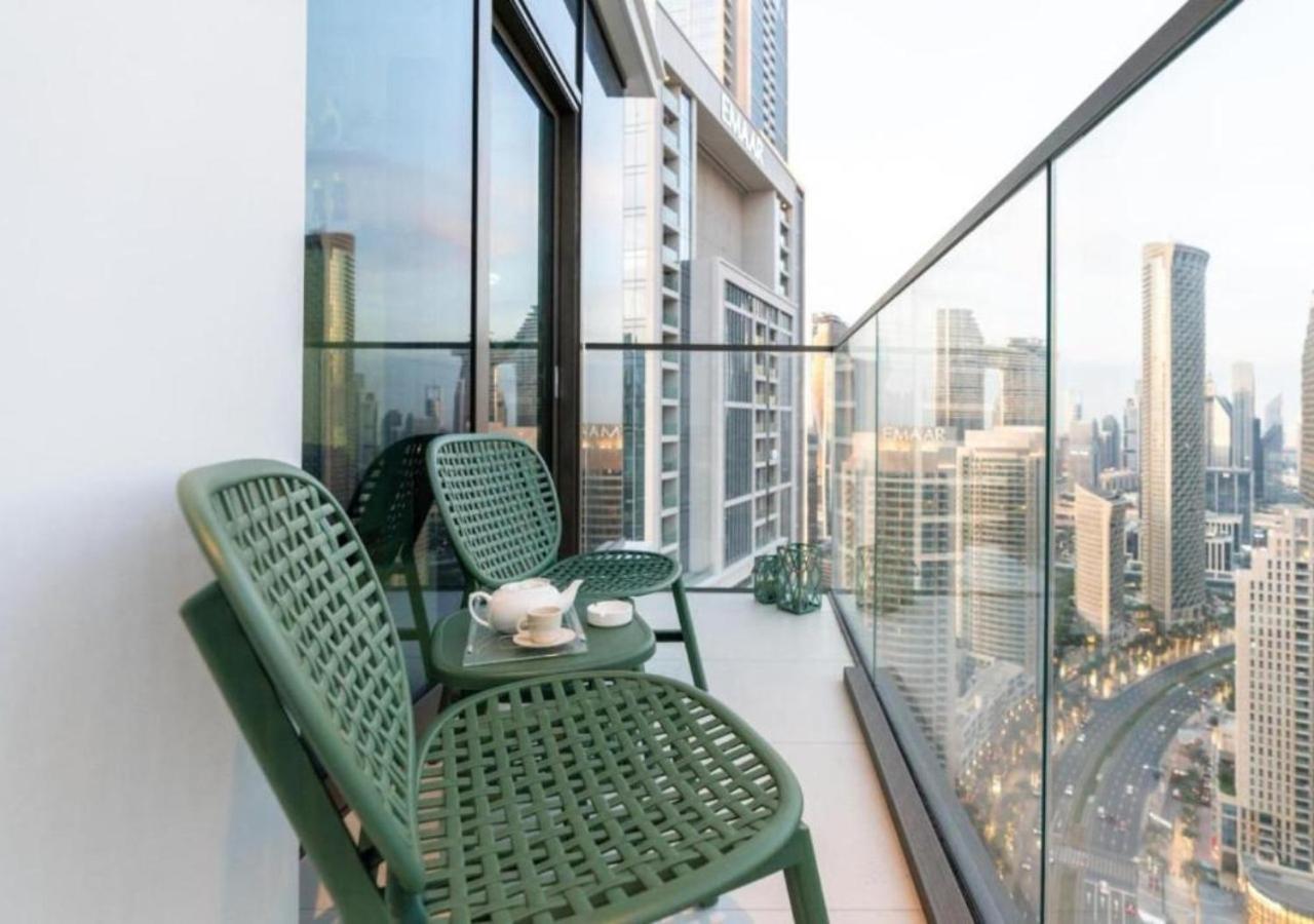 High-Floor 2 Bedroom Premium Apt And Burj Khalifa Views By Vibel Dubai Exterior photo