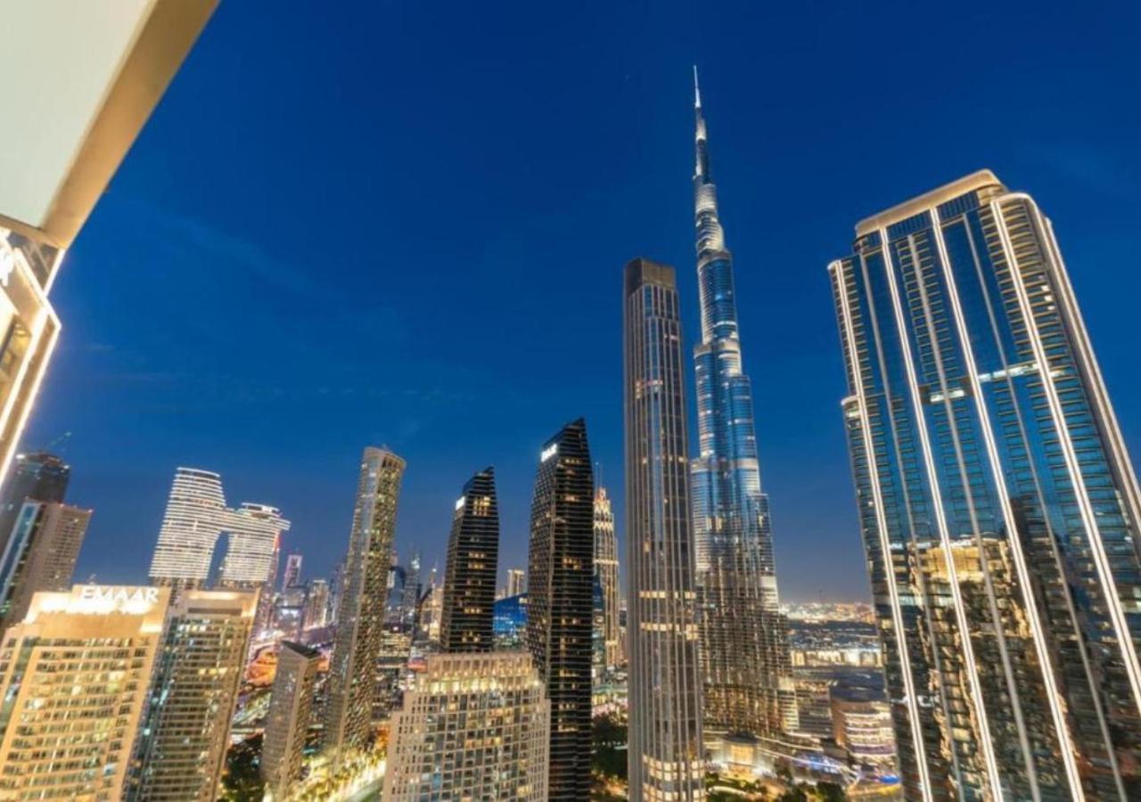 High-Floor 2 Bedroom Premium Apt And Burj Khalifa Views By Vibel Dubai Exterior photo