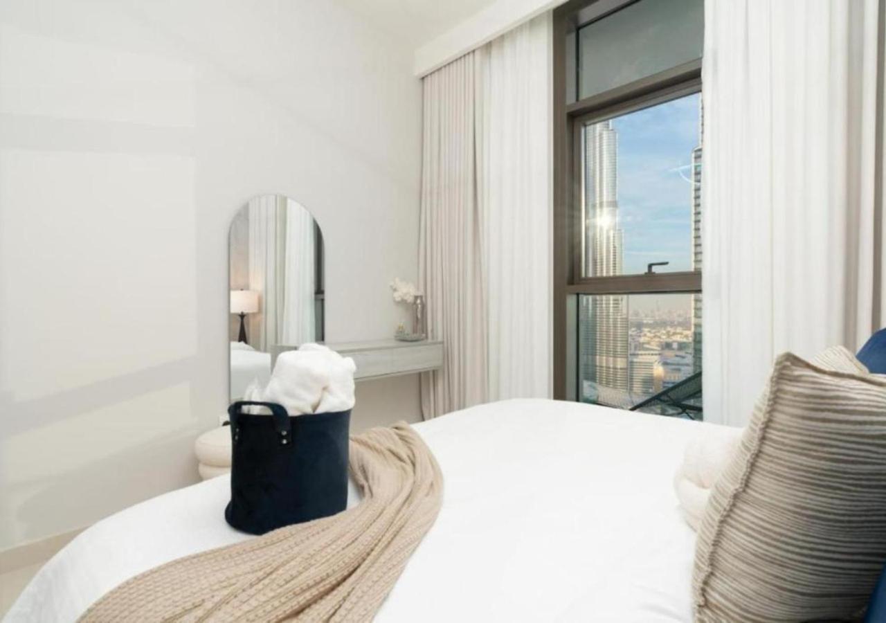 High-Floor 2 Bedroom Premium Apt And Burj Khalifa Views By Vibel Dubai Exterior photo