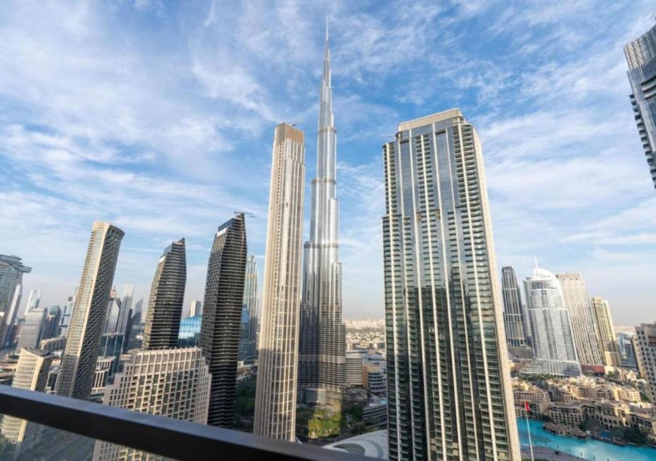 High-Floor 2 Bedroom Premium Apt And Burj Khalifa Views By Vibel Dubai Exterior photo